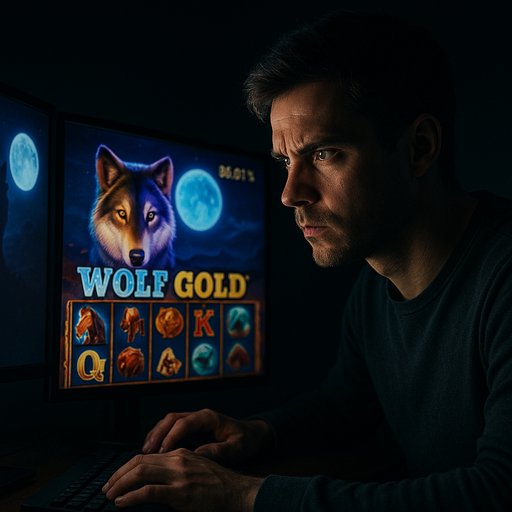 TK333 Login wolf reels under moonlight